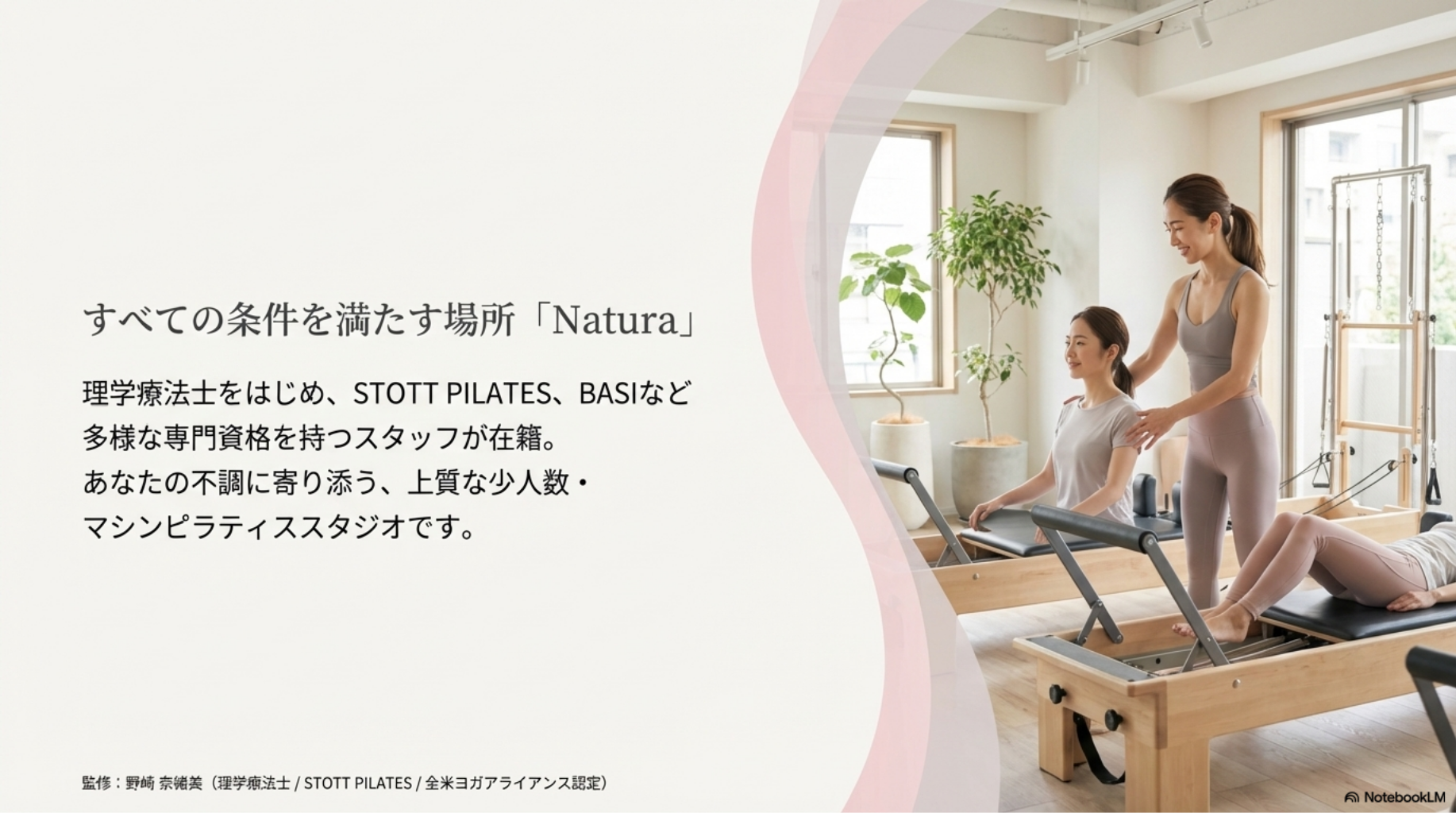 Naturaはすべての条件を満たします。