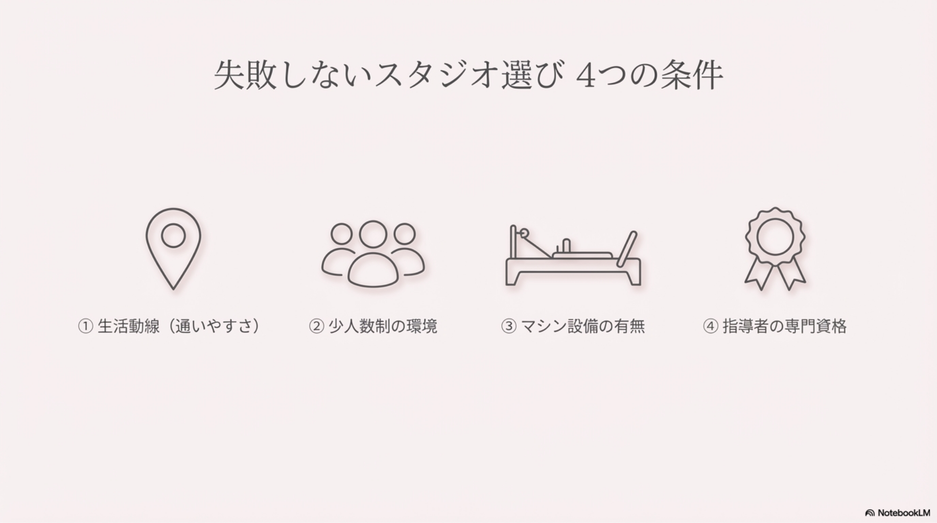 失敗しないスタジオ選び